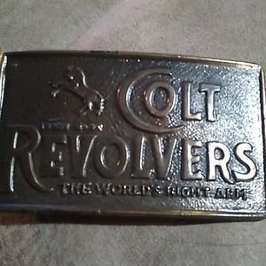 Colt Revolvers belt buckle